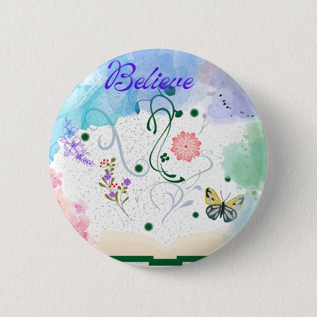 Believe button (Front)