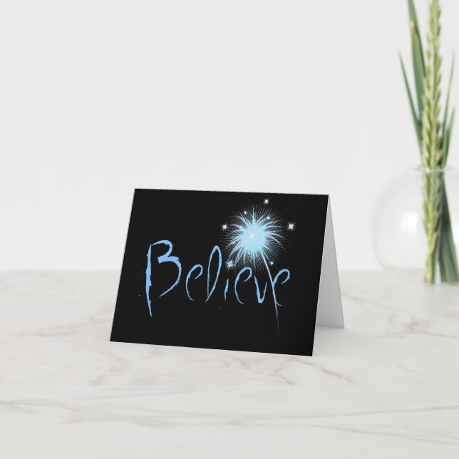Believe Card (Front)
