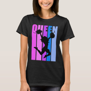 Believe Cheerleading Queen Cheer Girl Cheerleader  T-Shirt
