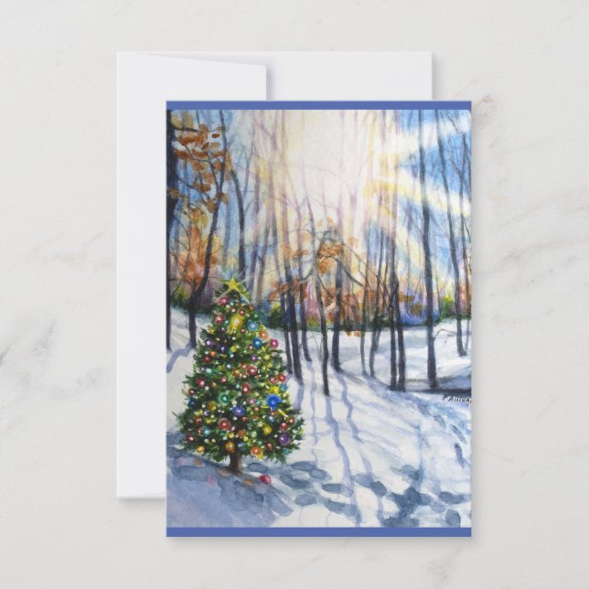 Believe Christmas Card  (Front)