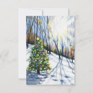 Believe Christmas Card 