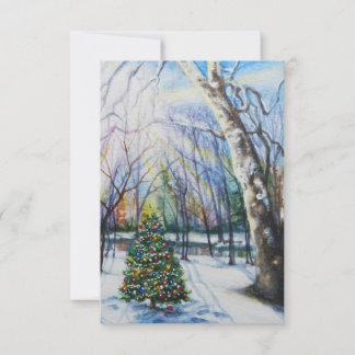 Believe Christmas Card