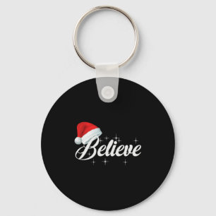 Believe Christmas Keychain