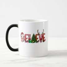 Believe Christmas Mug