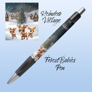 Believe Christmas Snow Winter Wonderland Scene🦌🎄 Pen
