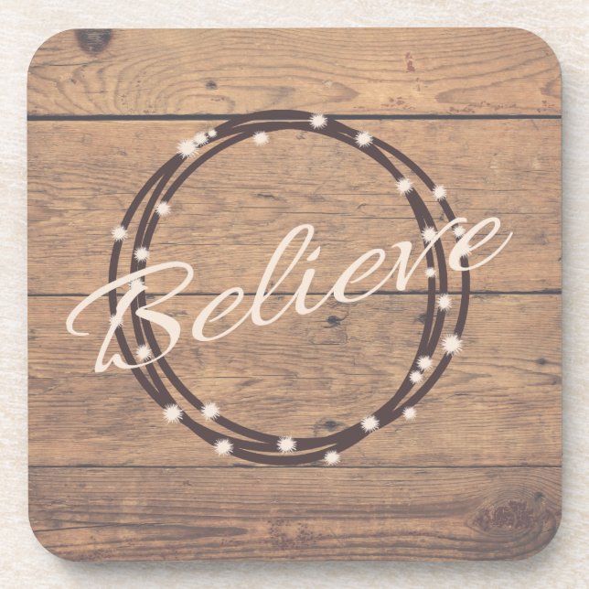 Believe Coaster (Front)