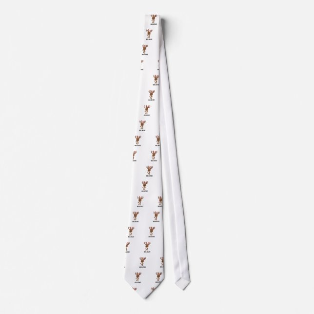 Believe! Cute Jackalope Tie (Front)