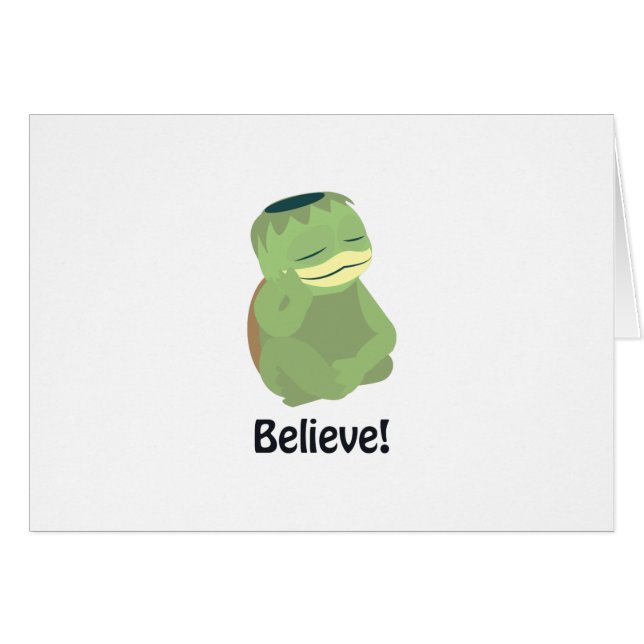 Believe! Cute Kappa (Front Horizontal)