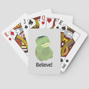 Believe! Cute Kappa Playing Cards