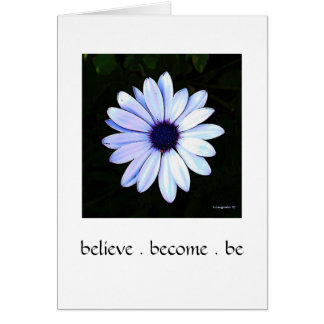 Believe Daisy Card