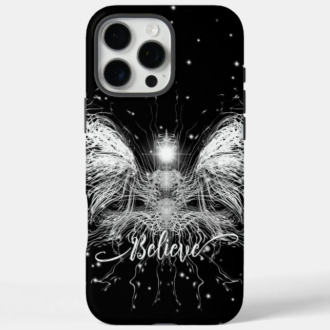 Believe Fairy Starlight Fantasy Black Case-Mate iPhone Case (Back)