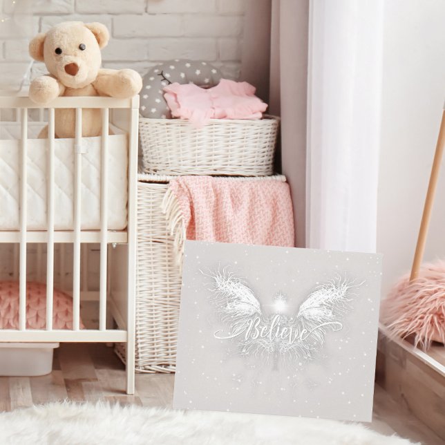 Believe Fairy Starlight Fantasy Canvas Print (Creator Uploaded)