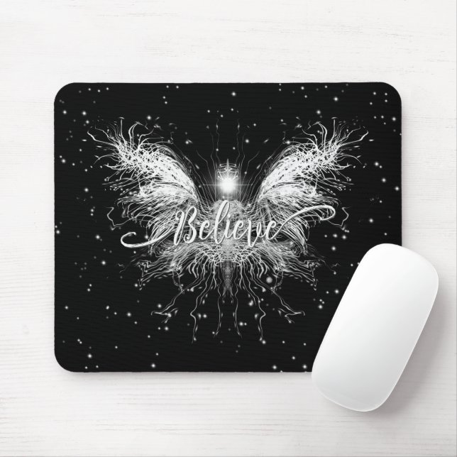 Believe Fairy Starlight Fantasy Mouse Pad (With Mouse)