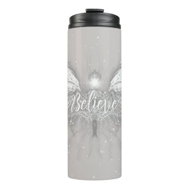 Believe Fairy Starlight Fantasy Thermal Tumbler (Front)