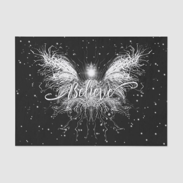 Believe Fairy Starlight Fantasy Tissue Paper (Front)