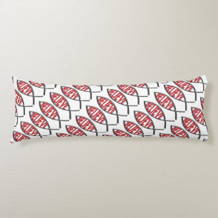 Believe Fish - Red Body Pillow