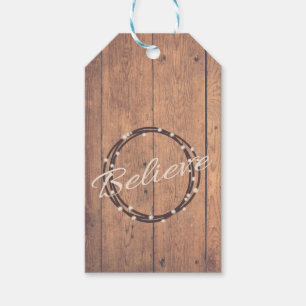 Believe Gift Tags
