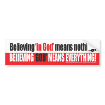 Believe God