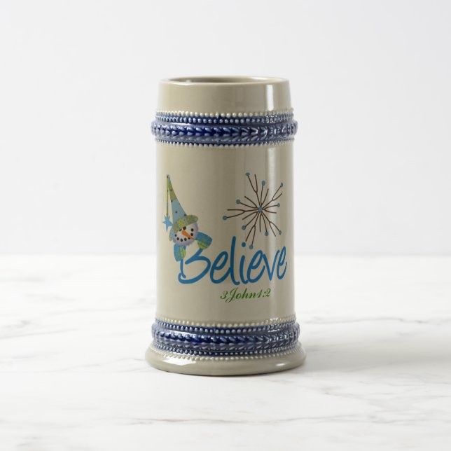 Believe Him  Mug (Center)