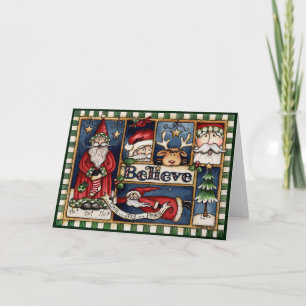 Believe Holiday Card