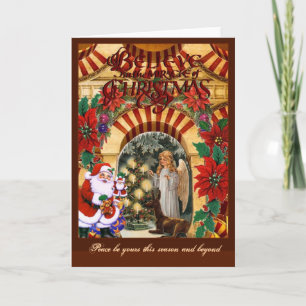 Believe Holiday Card