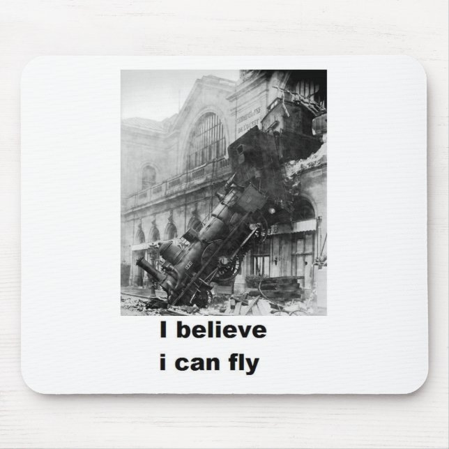 believe i can fly mouse pad (Front)