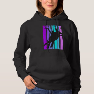 Believe Ice Skating Figure Skater Ice Rink Dancing Hoodie