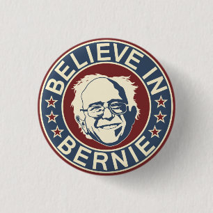 Believe in Bernie Button (V2)