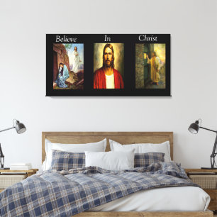 Believe In Christ Wrapped Canvas 9