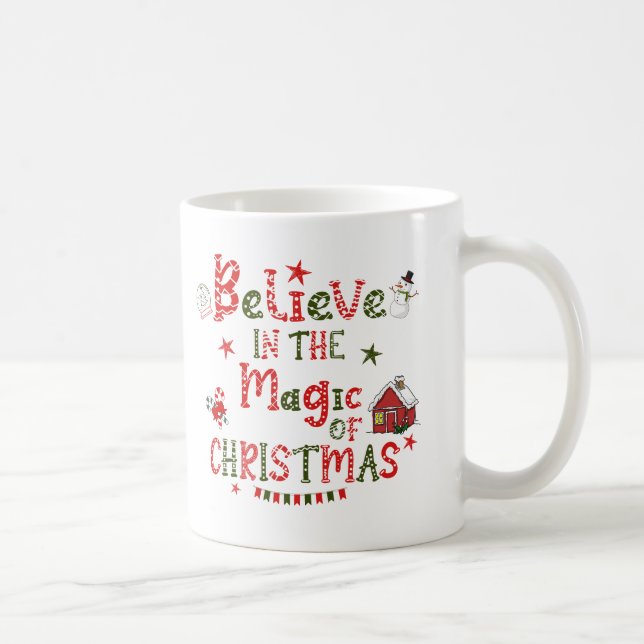 Believe in Christmas Coffee Mug (Right)