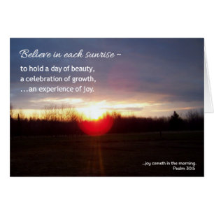 Believe in each sunrise...Religious