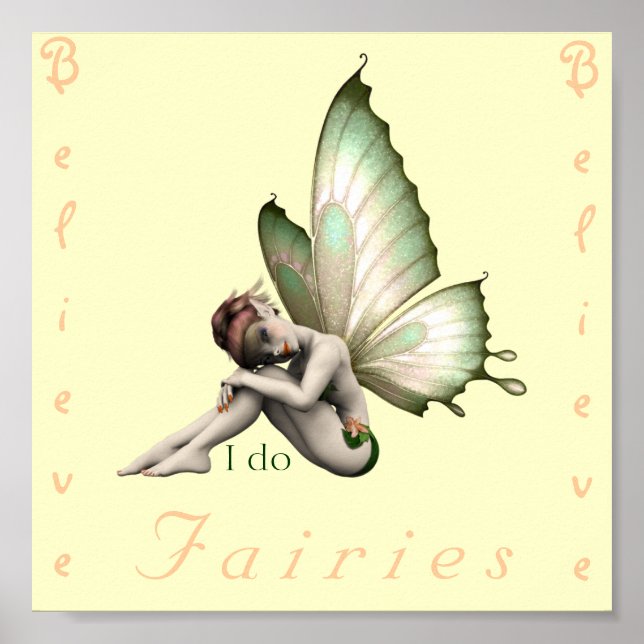 Believe in Fairies Print (Front)