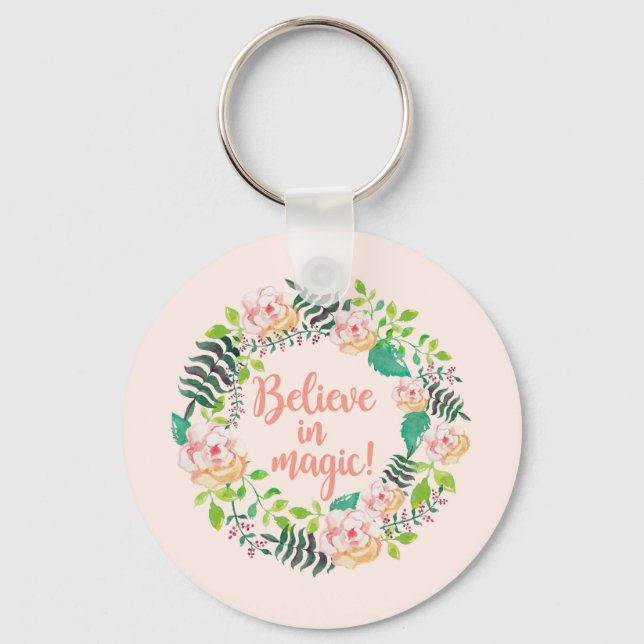 BELIEVE IN MAGIC! KEYCHAIN (Front)