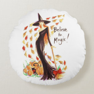 BELIEVE IN MAGIC ROUND PILLOW