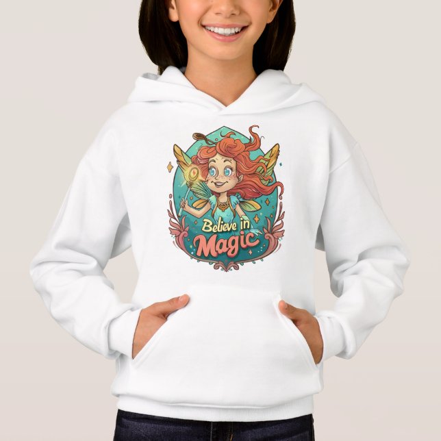 Believe in Magic - Whimsical Fairy Design (Front)