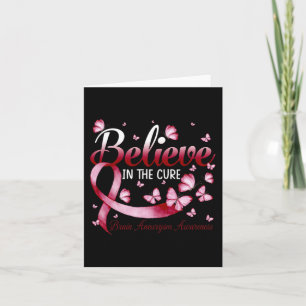 Believe In The Cure Brain Aneurysm Awareness Butte Card