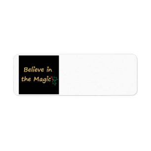 Believe in the Magic (Cat) Label by RoseWrites