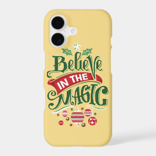 Believe in the Magic Christmas Typography