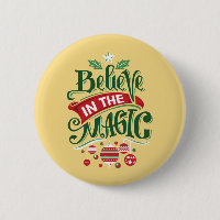 Believe in the Magic Christmas Typography