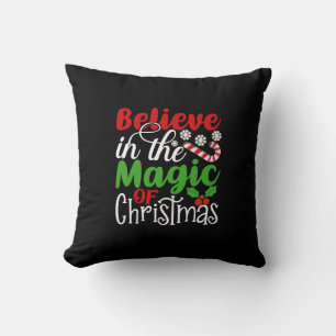 Believe in The Magic Of Christmas-82301 Throw Pillow