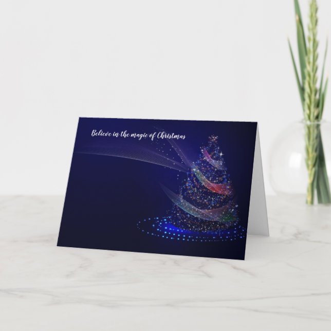 Believe in the Magic of Christmas card (Front)