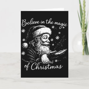 Believe In The Magic Of Christmas, Funny Christmas Card
