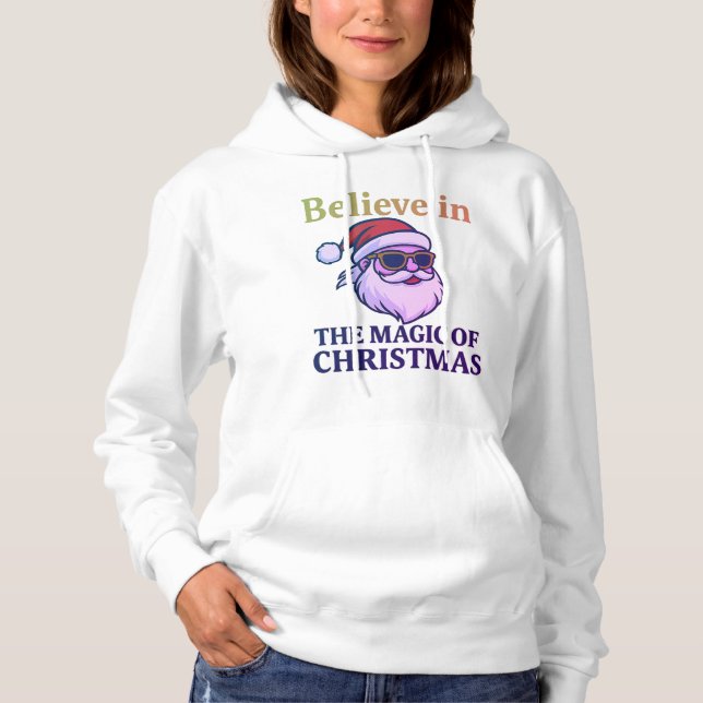 Believe in the Magic of Christmas Unisex Pullover  (Front)