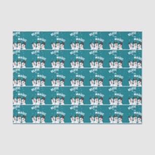 Believe in the Magic Snowmen Tissue Paper