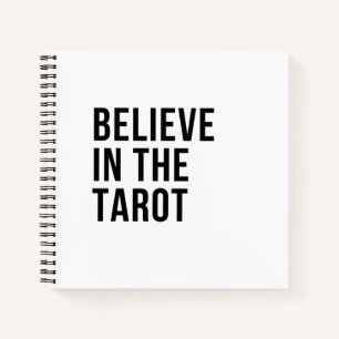 Believe in the Tarot Notebook