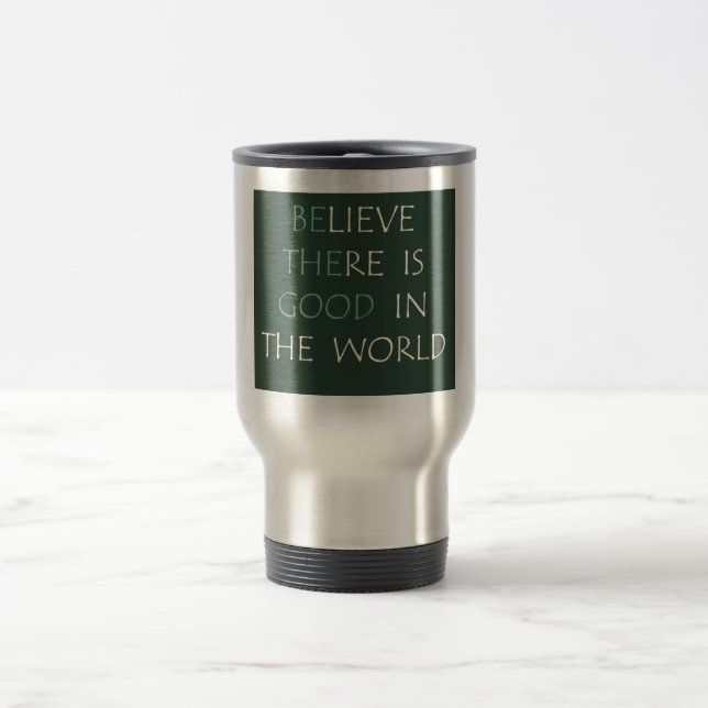 Believe in the world Mug (Center)