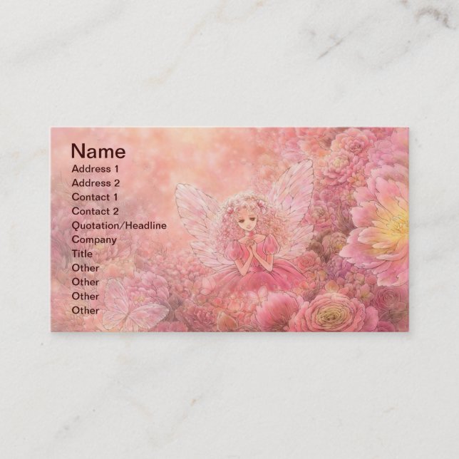 Believe in Tomorrow Business Card (Front)