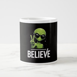Believe in US Large Coffee Mug