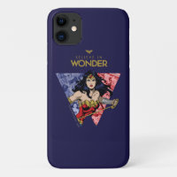 "Believe In Wonder" Wonder Woman Lasso Comic Logo