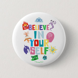Believe In Yourself 2 Inch Round Button